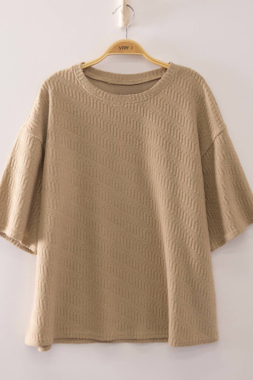 Effortlessly Chic Textured Knit Top