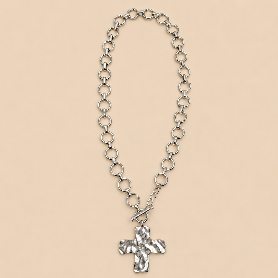 GOLDEN GRACE CROSS NECKLACE