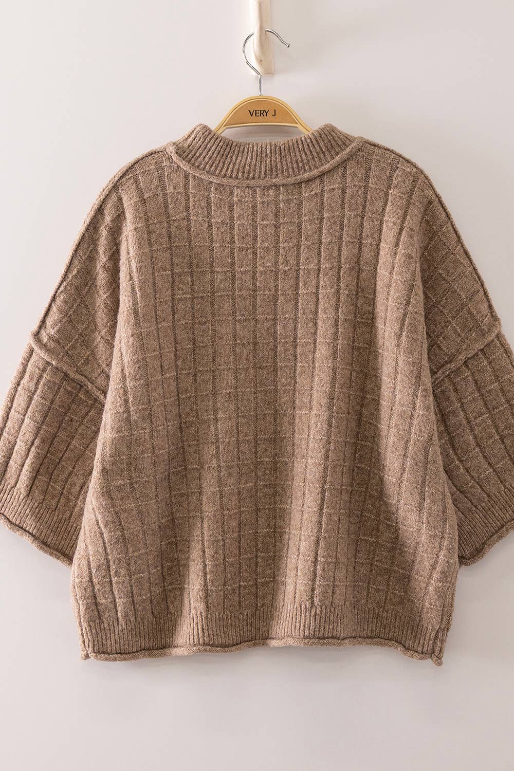 Cozy Days Textured Knit Sweater