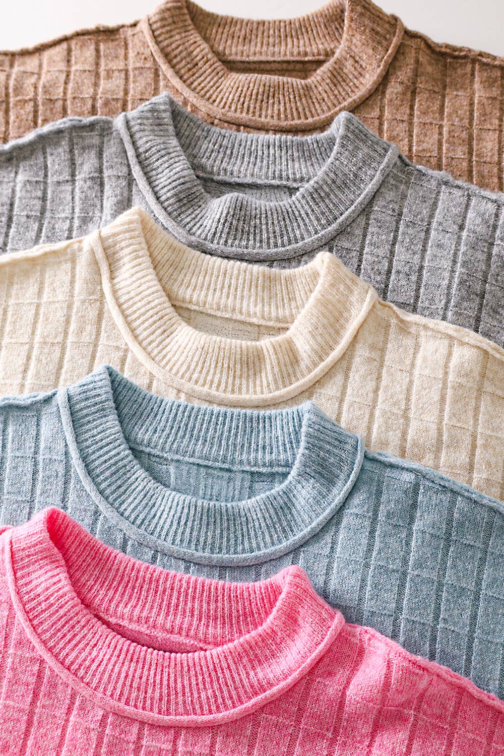 Cozy Days Textured Knit Sweater