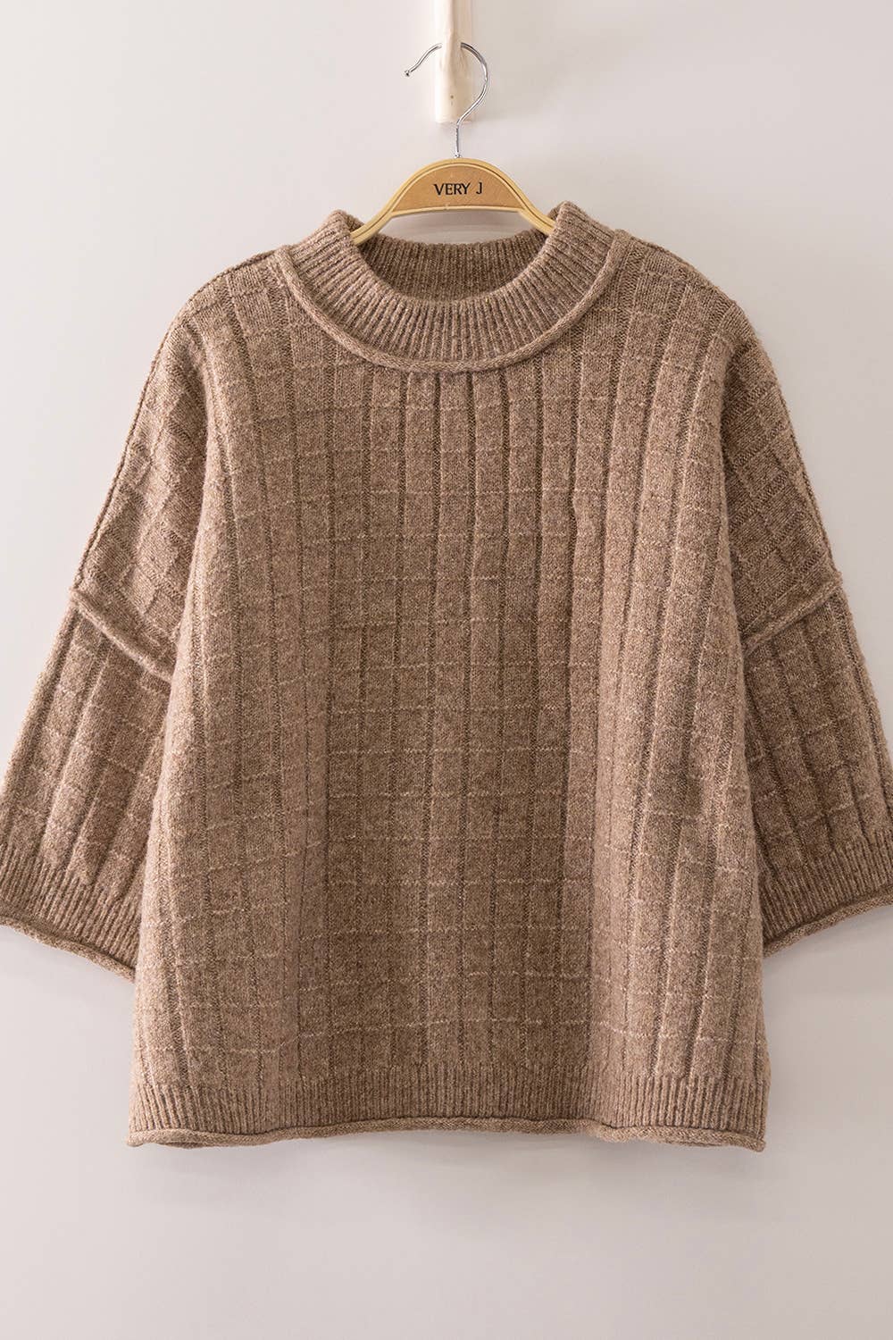 Cozy Days Textured Knit Sweater