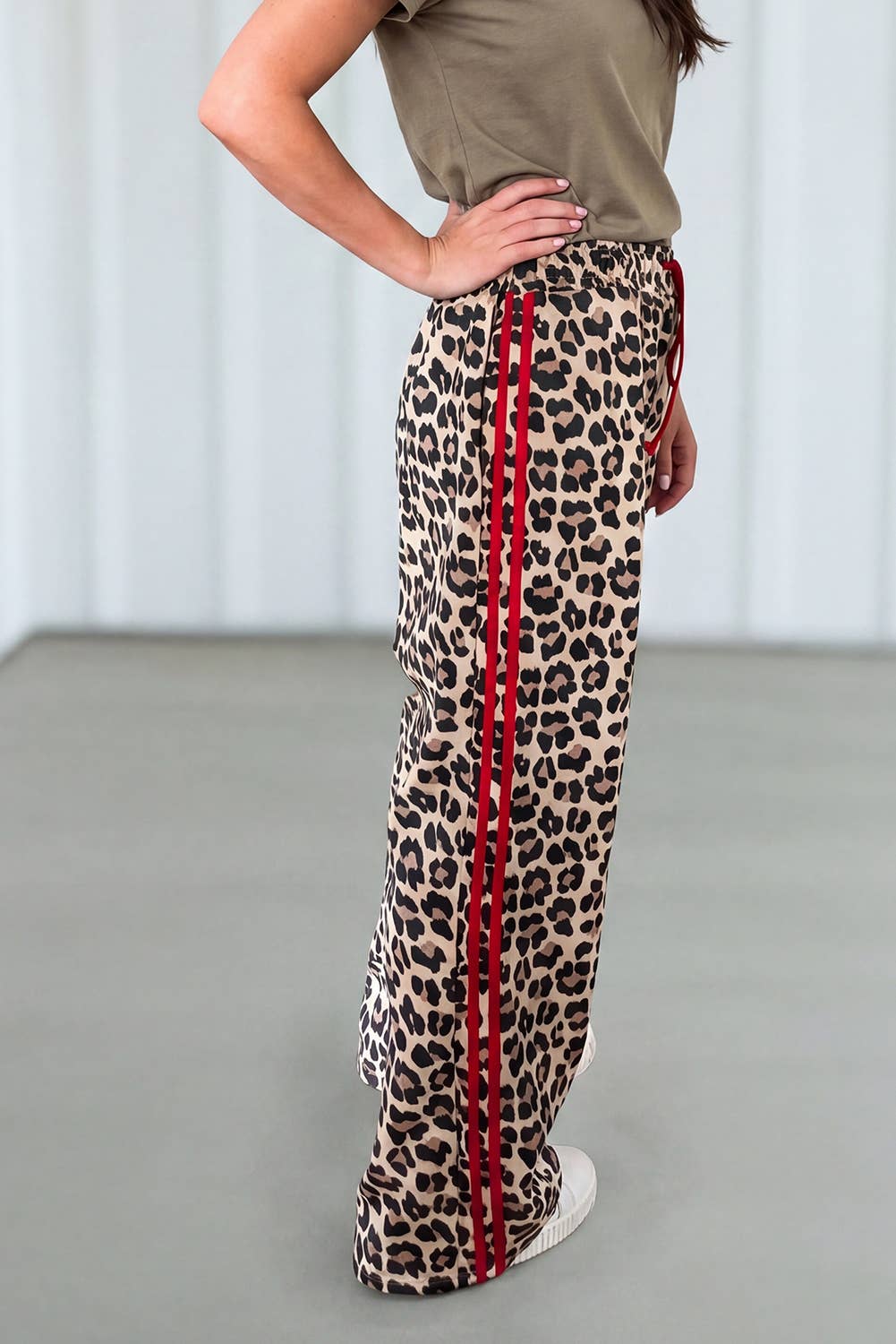 Wild Side Leopard Stripe Pants