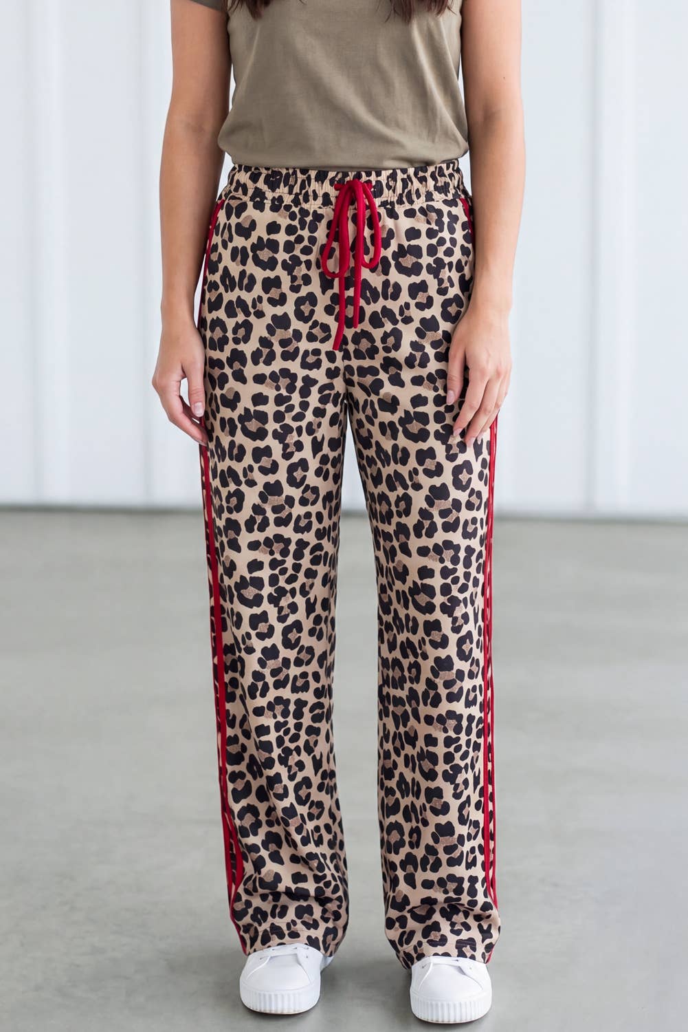 Wild Side Leopard Stripe Pants
