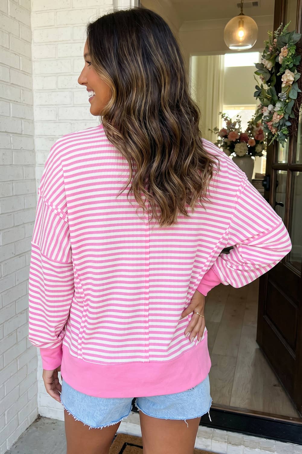 Sweet on Stripes Pullover