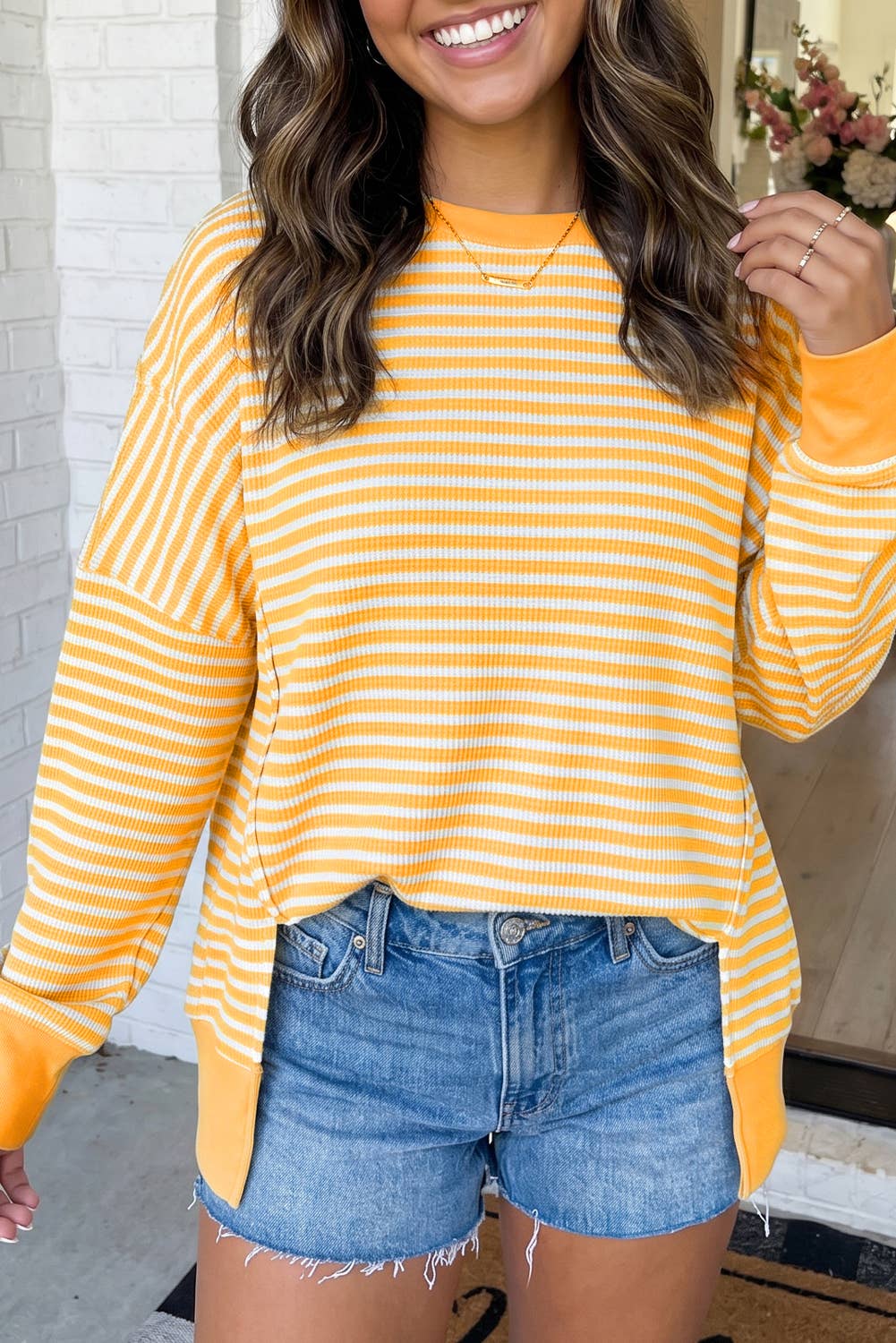 Sweet on Stripes Pullover